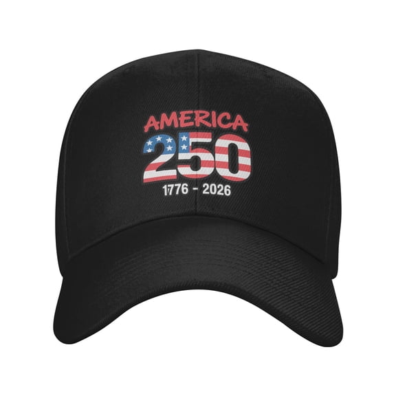 America 250 – 1776 To 2026 Sandwich Cap Unisex Adjustable Adult Baseball Caps Casquette Hats Flat Cap Curved Brim Cap Fishing Hat
