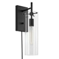 thumbnail image 2 of Modway Skylark Wall Sconce in Clear Black, 2 of 7