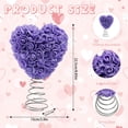 thumbnail image 4 of GFHFHITJ Valentines Table Decor Valentines's Day Preserved Rose Tree Top Ornament, 4 of 7