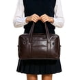 thumbnail image 4 of Japanese JK Uniform Bag, PU Leather Large Capacity Briefcase Handbag, Multi‑Pocket Work School Laptop Tote Bag for Student Cosplay Daily Commute, 4 of 4