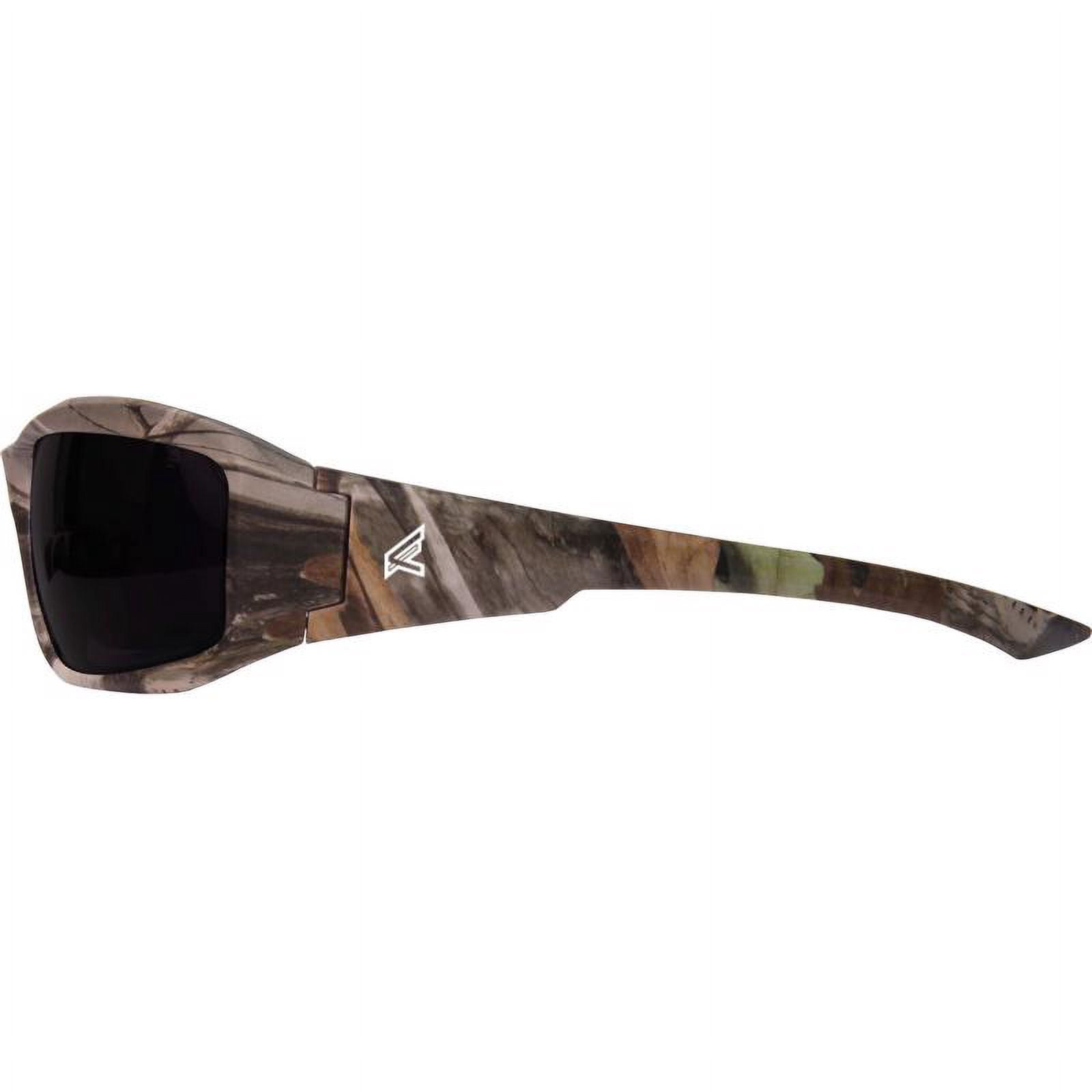 Edge Eyewear Brazeau Safety Glasses Smoke Lens Camouflage Frame 1 pc.