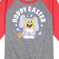 thumbnail image 3 of SpongeBob Squarepants - Hoppy Easter - Toddler And Youth Raglan Graphic T-Shirt, 3 of 7