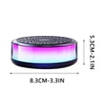 thumbnail image 3 of Altavoces Bluetooth Inalámbrico Altavoz Inalámbrico Bluetooth, Luz de Color de Audio Y Sonido Envolvente de Larga Duración de la Batería con Altavoces Inalámbricos, 3 of 9