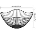 thumbnail image 4 of Metal Fruit Basket Houseware Wire Fruit Basket Snack Bread Storage Basket For Kitchen Dining Table Organizer, 4 of 5