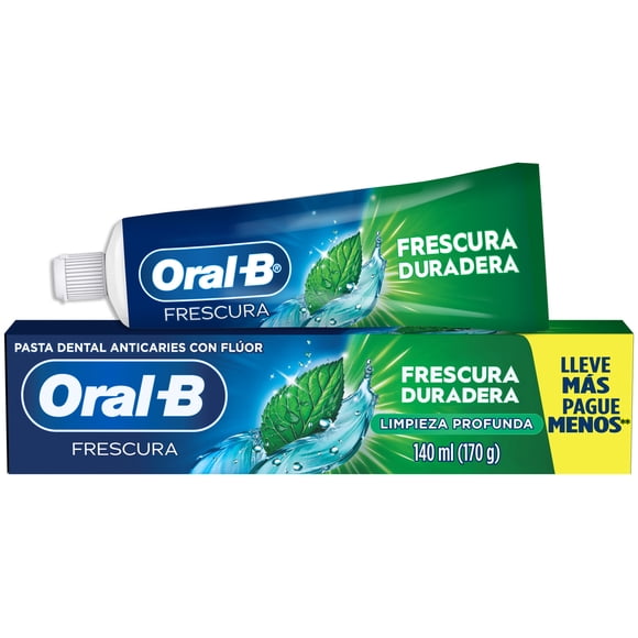 Pasta Dental Oral-B Frescura Duradera Limpieza Profunda, 1 pza de 140 ml