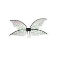 thumbnail image 2 of Alas de mariposa para niñas, alas de hadas para niños, alas de Ángel transparentes brillantes, disfraz de Cosplay, 2 of 2