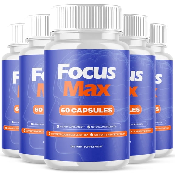 Focus Max Advanced Formula Brain Support Pills Maximum Strength Supplement FocusMax 300 Capsules