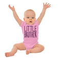 thumbnail image 3 of Little Brother Proud Younger Bro Bodysuit Jumper Boys Infant Baby Brisco Brands 6M, 3 of 6