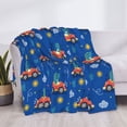 thumbnail image 4 of Throw Blanket for Couch, Dinosaur Driving Super Soft Fuzzy Comfy Warm Throw Blanket, Cuteness Lightweight Cozy Plush Flannel Blanket & Throws for Sofa and Bed All Season, 4 of 5