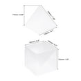 thumbnail image 2 of Resin Silicone Mold 1 Set (2packs) Pyramid Epoxy Mould with Holding Frame, 2 of 6