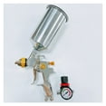 thumbnail image 2 of High Atomization Paint Pneumatic Spray Gun Suit Large Capacity Of Upper Kettle Aluminum Kettle Spray Gun Pressure Gauge ,Effortless cleaning, 2 of 5