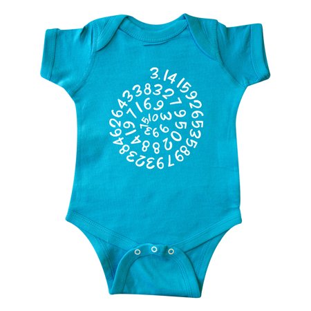 

Inktastic Pi Day Pi Numerals in Spiral Gift Baby Boy or Baby Girl Bodysuit