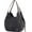 Black, variant on Women Canvas Hobo Purse Multi Pocket Handbags Shoulder Bags Tote Purses