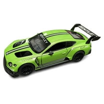 Rhode Island Novelty - Pull Back Die-Cast Metal Vehicle - BENTLEY CONTINENTAL GT3 [Green](5 inch)