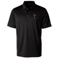 thumbnail image 2 of Men's Cutter & Buck Black Georgia Tech Yellow Jackets Team Logo Big & Tall Prospect Textured Stretch Polo, 2 of 3