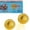 32mm Gold, variant on Magnetic Hand Massage Ball - Spiky Acupuncture Balls for Adults and Kids - Gold 1 Pair for Pain, Pressure, and Stress Relief - Exercise Squeeze Balls