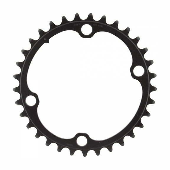 SRAM Rival Inner Chainring 33t 107 BCD 2x12-Spd Aluminum Blk Use w/ 46t Outer