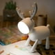 thumbnail image 3 of Lámpara de mesa LED de reno navideño, carga USB, luz de noche, lámpara de mesa universal (), 3 of 5