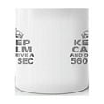 thumbnail image 3 of MERCEDES-BENZ 560 SEC Keep Calm and Drive Coffee Tea Ceramic Mug, 3 of 3