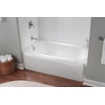 thumbnail image 4 of Kohler  60 x 33.75 in. Memoirs Alcove Bath with Left-Hand Drain - White, 4 of 6