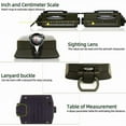 thumbnail image 3 of Green Compass, Sighting Compass Military Compass Geology Camping Compass, Hiking Compass Waterproof and Vibration Resistant Professional Multifunction, 3 of 5