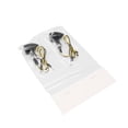 thumbnail image 6 of 1 Pair Aluminum + Pc Lens Motorcycle Led Mini Turn Signal Waterproof Anti-Scratch Retro Style Metal Signal Light 2 Packs, 6 of 6