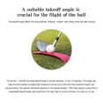 thumbnail image 4 of Golf Power Launch Set Plataforma Lanzamiento Portátil + 2 Tees para Interior Y Exterior, 4 of 6