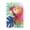 Vibrant Scarlet Macaw Paradise, variant on Stupell Industries Tropical Lovebirds on a Branch Black Framed Giclee Art, 12 x 18, by Chromatic Storm Studio