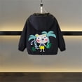 thumbnail image 2 of Mercatoo Kids Windbreaker Hoode𝐝 Jacket Teen Girls Waterproo𝐟 Rain Jacket Toddler Long Sleeve Raincoats Casual Zip up Outerwear, 2 of 9
