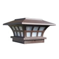 thumbnail image 1 of adviicd Solar Lamp Column Head Light Outdoor Waterproof Decorative Courtyard White 1LED, 1 of 5