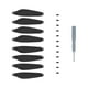 thumbnail image 2 of Hélices de bajo ruido con tornillos y destornilladores. Ligeras y portátiles para drones. Argenta negra, 2 of 9