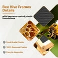 thumbnail image 4 of Towallmark 10 Frame Deep Brood Box,&nbsp;Langstroth Beehive With Acrylic Windows & Beeswax Coating, Includes Frames & Wax Foundations, Beekeeping Supplies, 4 of 8
