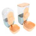 thumbnail image 1 of Pet Waterer, 2 Pcs 870ml Feeder And 800ml Drinker Automatic Pet Water Dispenser Large Capacity Gravity Feeder Suitable For Rabbits Ferrets Dog And Cat, 1 of 8