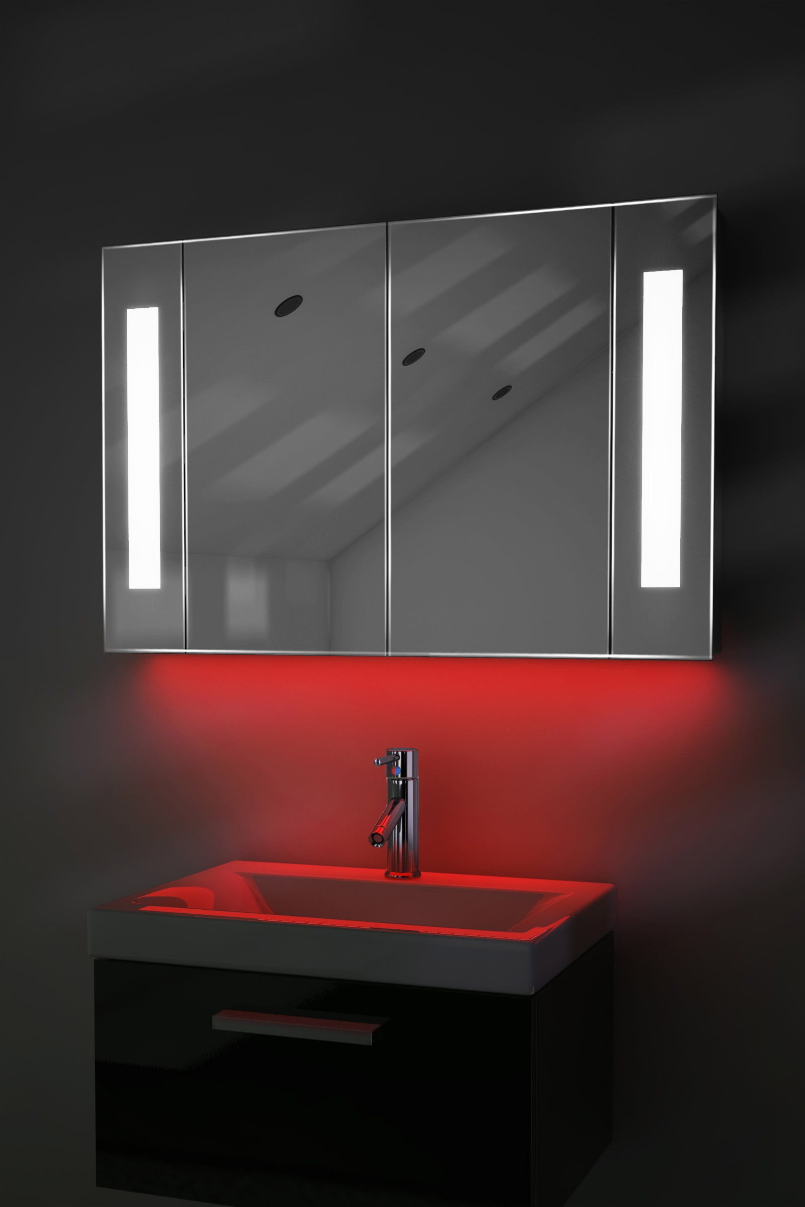 Ambient Audio Demist Bathroom With Bluetooth, Shaver & Sensor K120aud