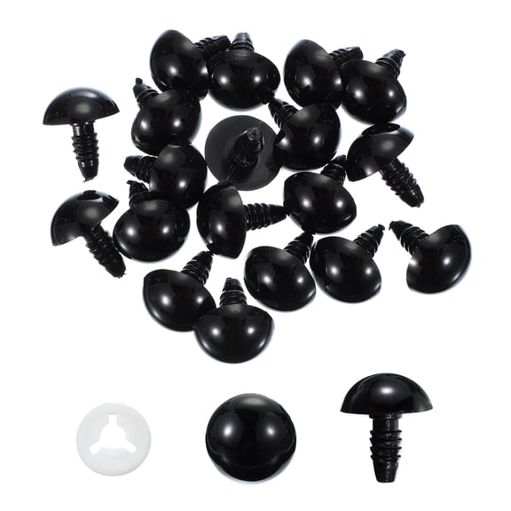 Uxcell 16mm Safety Eyes, 40 Pcs Plastic Craft Eyes with Protective Film