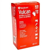 Medicom Vulcan Nitrile Gloves Latex-Free General Purpose Indigo Color 150ct, MD