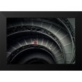 thumbnail image 2 of Gronkjar, Lotte 14x11 Black Modern Framed Museum Art Print Titled - Spiral Stairs, 2 of 5