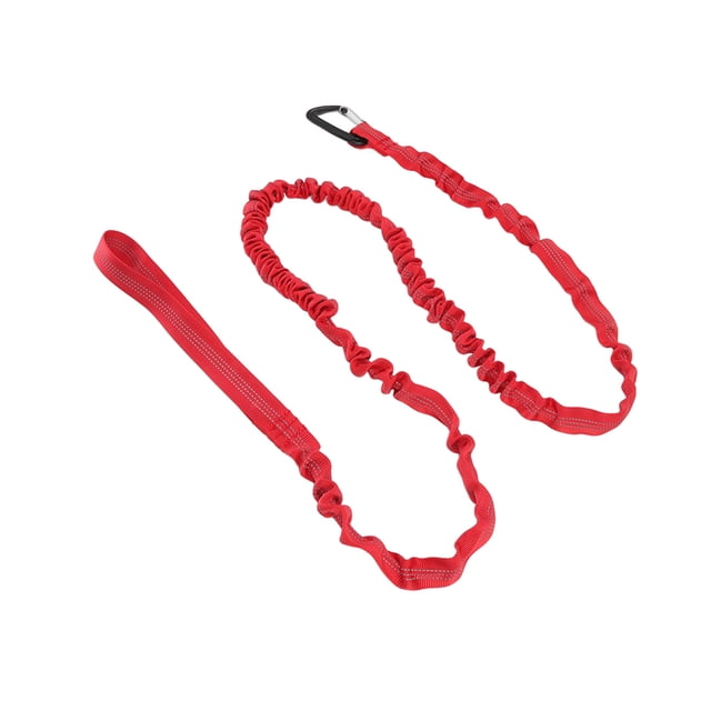Bicycle Tow Rope Bicycle Pull Rope Natural Length 1.7m Stretchable Design Nylon Alloy Portable Mountain Bike Pull Rope For Outdoor Training And Daily ActivitiesRed