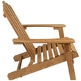 thumbnail image 5 of Northlight 36" Natural Stained Classic Folding Wood Adirondack Chair, 5 of 7