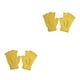 thumbnail image 2 of Qarigey 1 par de guantes sin dedos, tejido artesanal, guante de medio dedo, cubiertas para manos, calentador de manos de punto con Color Amarillo 2Conjunto, 2 of 6