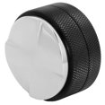 thumbnail image 1 of 58mm Stainless Steel Coffee Tamper Coffee Bean Press Tool Four Angled Slopes Base Black, 1 of 8