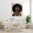 thumbnail image 2 of Stupell Industries Strong Woman with Glamour Cosmetics Glitz Eye Shadow World Cultures Painting Gallery Wrapped Canvas Print Wall Art, 36 x 48, 2 of 6