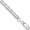 White wca100-8, variant on 14K White Gold Wg 3.75mm Concave Anchor Chain (7 X 3.75) Made In South Africa wca100-7