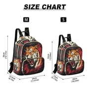 Tiger Blood Travel Laptop Backpack Casual Daypack Lightweight Bookbag Compartment for Business