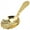 Gold, variant on BE-TOOL Ice Strainer Cocktail Strainer Bar Ice Filter with Curved Handle Restaurant Bar Home Shell Shaped