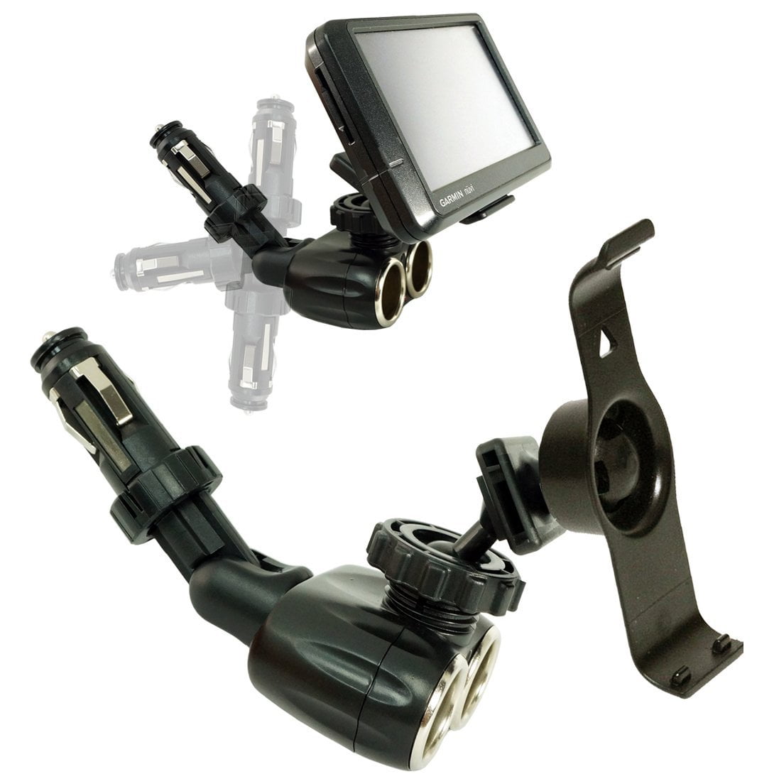 ChargerCity Basics Series DUAL CIGARETTE LIGHTER Socket adapter GPS