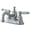 Polished Chrome, variant on Kingston Brass KS7102TL 4 in. Centerset Bathroom Faucet, Polished Brass
