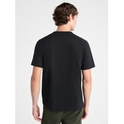 Free Assembly Men’s Everyday Cotton Tee with Short Sleeves, Sizes S-3XL