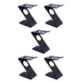 thumbnail image 1 of Youkk Support en Plastique en Forme de Z pour Outils de Salon de Coiffure Porte-Brosse Noir Style A 5Ensemble, 1 of 6