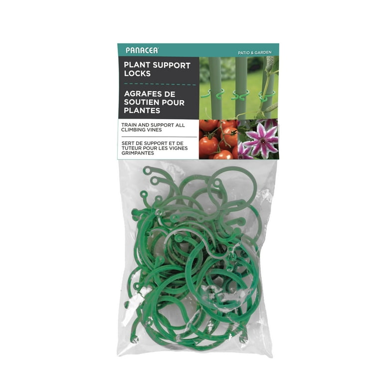 Panacea Green Plastic Plant Locks, 8.1